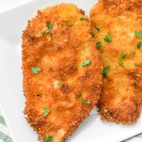 Crispy Chicken Cutlets - Herbs & Flour Baked Breaded Chicken Breast Recipes, Breaded Chicken Breast Recipes, Chicken Cutlet Sandwich, Baked Breaded Chicken Breast, Cutlet Sandwich, Yogurt Flatbread, Crispy Chicken Cutlets, Baked Breaded Chicken, Cutlet Recipes