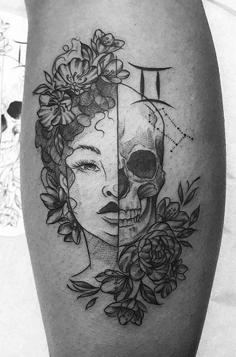 75 Unique Gemini Tattoos to Compliment Your Personality and Body - Tattoo Me Now Sketches Unique, Gemini Tattoo Ideas, Gemini Tattoos, Gemini Zodiac Tattoos, Gemini Tattoo Designs, Astrology Tattoo, Tattoo Me, Gemini Tattoo, Cool Chest Tattoos