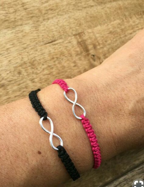 Creative Birthday Gifts For Boyfriend, Creative Birthday Gifts, Creative Birthday, Thread Bracelets, Gifts For Boyfriend, Bangles Jewelry Designs, String Bracelet, Birthday Gifts For Boyfriend, Macrame Jewelry