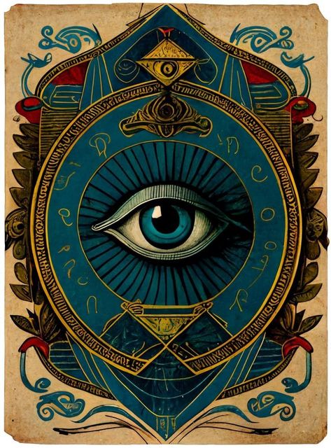 Alchemy Art, Esoteric Art, Occult Art, Feminine Art, Tarot Art, Mystical Art, Eye Art, Spiritual Art, Funky Art