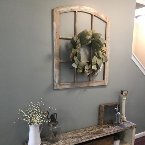 Rare Gray SW 6199 - Sherwin-Williams Grayish Green Accent Wall, Rare Grey Sherwin Williams, Best Accent Wall Colors Living Room, Rare Gray Sherwin Williams, Homey House, Grey Hallway, Green Grey Paint, Accent Wall Colors, Bathroom Paint