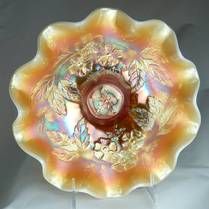 Carnival Glass patterns1 - Carnival Glass Worldwide Carnival Glass Collection, Crystal Glassware Antiques, Rose Dome, Vintage Glassware Antiques, Carnival Glass Vintage, Carnival Glassware, Fenton Glassware, Carnival Glass Bowls, Vintage Carnival