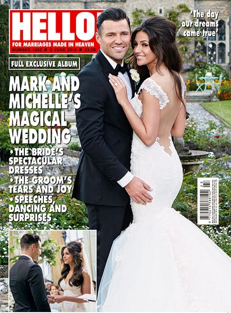 Michelle Keegan's wedding dress Michelle Keegan Wedding Dress, Michelle Keegan Wedding, Wedding Dress Fishtail, Mark Wright, Celebrity Bride, Hello Magazine, Newport Wedding, Outfit Gym, Celebrity Wedding Dresses