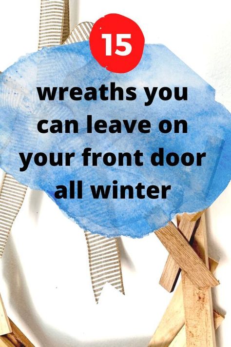 January Wreath Ideas, Winter Wreaths For Front Door, Christmas Door Decorating, Wreaths For Front Door Diy, Front Door Diy, Christmas Doors, Magnolia Leaf Wreath, Christmas Door Decorating Contest, Burlap Flower Wreaths