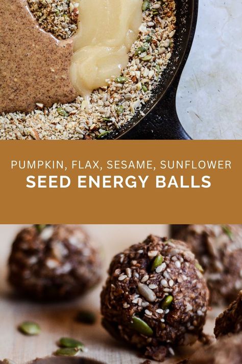 Make these simple no bake chocolate energy balls! With healthy fats and nut butter this snack will keep you satisfied. Turtle Energy Balls, Nut Butter Energy Balls, Oat Date Energy Balls, Energy Balls Without Dates, No Bake Oatmeal Energy Balls, Seed Energy Balls, Easy Energy Balls, Energy Balls No Bake, Healthy Energy Balls