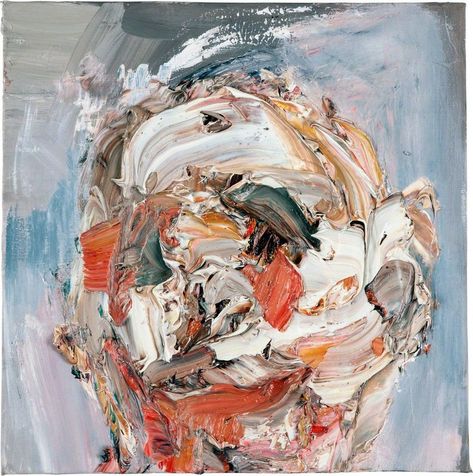 Selfie Backlash: Antony Micallef Paints Himself, Viciously - Artsy Antony Micallef, Richard Walker, Unusual Portraits, Land Scapes, Thick Paint, Abstract Portraits, Face Paintings, Abstract Faces, Paint Art