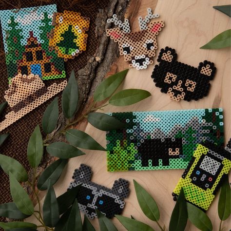 Head to the Great Outdoors for this week's installment of #PerlerSummerVacation! This project includes all your Park Ranger essentials, like a hat, badge, and tent + 🦝🐻🦌 Download this project in our link in bio! Shop Perler beads at Perler.com. Make sure to tag us in your finished creations using #PerlerSummerVacation #PerlerBeads #kidscrafts #diykidscrafts #diykidcraft #summercrafts #summercraftsforkids #kidsactivities #fusebeads #PerlerSummerCamp