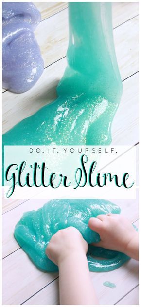 How To Make Slime without Borax Slime Without Borax, Silly Putty, Glitter Slime, How To Make Slime, Toddler Snacks, Slime Recipe, Glitter Diy, Diy Slime, Easy Crafts For Kids