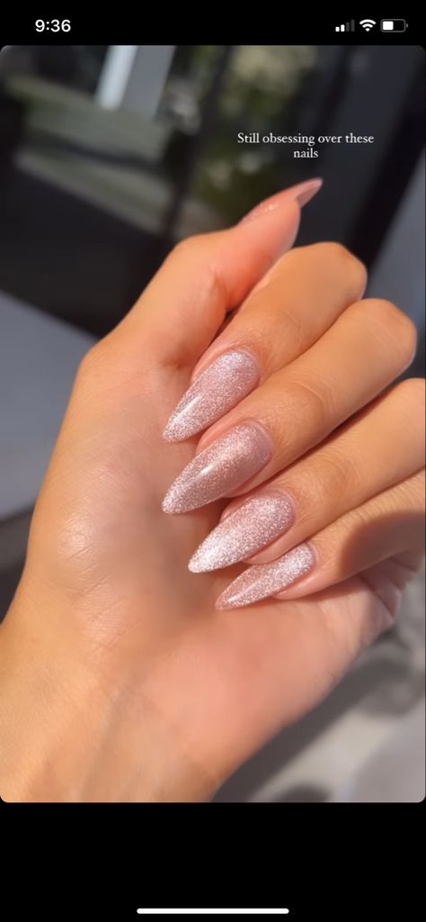 Bridal Nails Designs, Desi Perkins, Aurora Nails, January Nails, Claw Nails, Pointed Nails, Basic Nails, Simple Acrylic Nails, Bridal Nails