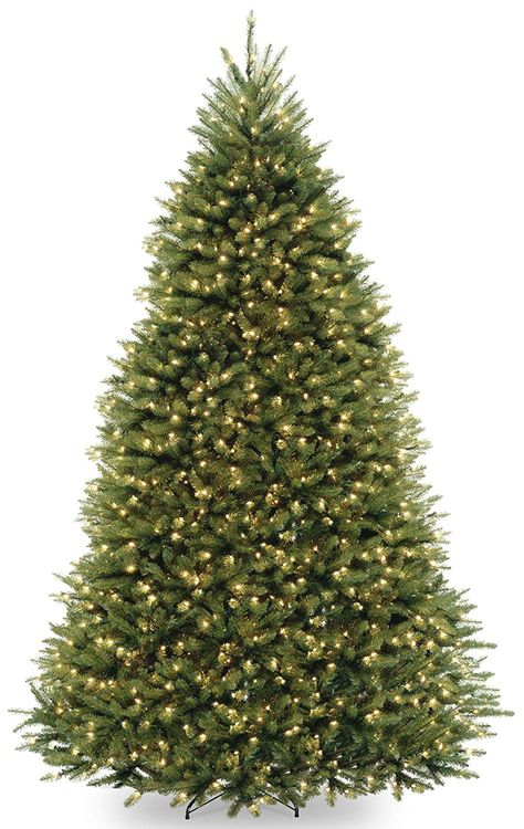 Prelit Christmas Tree, Full Christmas Tree, Best Artificial Christmas Trees, Christmas Tree Green, Artificial Branches, White String Lights, Prelit Tree, Pre Lit Christmas Tree, Holiday Christmas Tree