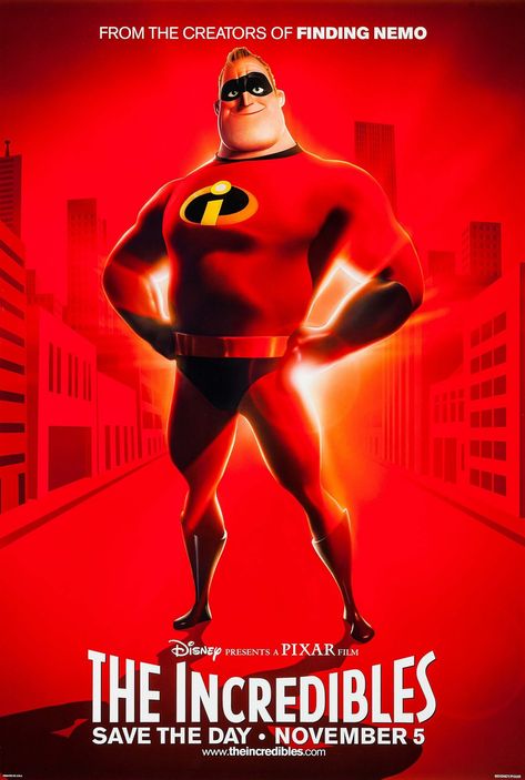 The Incredibles (2005) Film Poster Wall, The Incredibles 1, Ghost Doctor, The Incredibles 2004, Brad Bird, Wall Images, Disney Poster, Disney Incredibles, Kim Beom