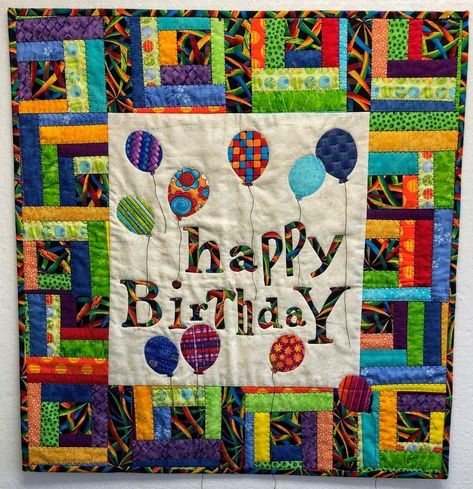 Happy birthday! Happy Birthday Wishes For A Crafter, Happy Birthday Quilting Friend, Happy Birthday Quilt, Happy Birthday Dear Friend, Facebook Birthday, Birthday Things, Birthday Card Sayings, Birthday Greetings Friend, Happy Birthday Greetings Friends