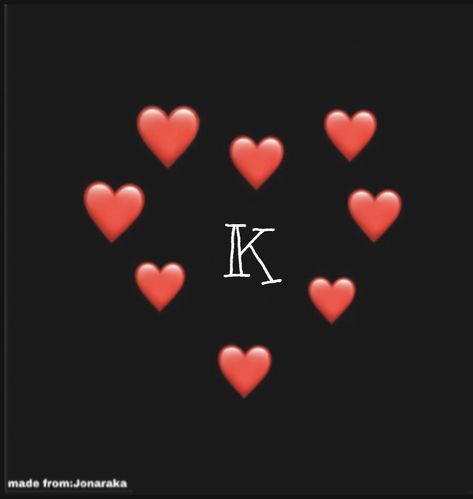 The Letter K Wallpaper, I Love You K, K Pictures Letter, I Love K Wallpaper, K A Wallpaper, K Crush, Letter K With Heart, K Wallpaper Letter Iphone, Letter Love Aesthetic