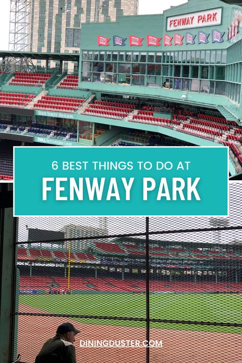 Headed to Boston? Discover the six best things to do at Fenway Park. Read to learn what you should know about attending a tour and game at Fenway Park. What To Do Outside, Trip To Boston, Boston Trip, Boston Vacation, Massachusetts Travel, Visit Texas, Boston Travel, Travel Canada, Us Travel Destinations