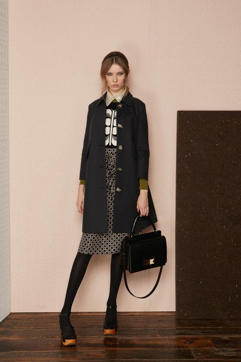 Orla kiely Orla Kiely Dress, Fashion Things, Professional Wardrobe, Pre Fall Collection, Business Dress, 2017 Fashion Trends, Orla Kiely, Autumn Style, Modern Retro