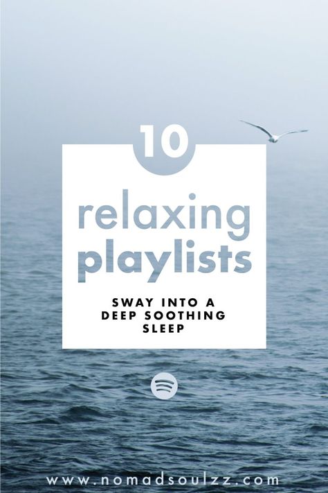 10 Soothing Spotify Playlists filled with Relaxing Music for Sleep Rain Music, Music For Meditation, Relaxing Songs, Relax Music, Relaxation Music, Relaxing Sleep, Spreading Positivity, Easy Meditation, Sleep Music