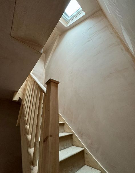 staircase leading to loft conversion with velux skylight Rear Kitchen Extension, Loft Conversion Stairs, Velux Skylights, Loft Conversion, Kitchen Extension, Terrace House, House Extensions, Ground Floor, Terrace