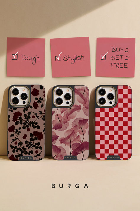 With BURGA, the only real challenge is stopping at just one case.  But with designs this captivating, who can blame you for wanting a wardrobe change for your phone? ☀️ BUY 4 PAY for 2 ☀️ 12-Month Warranty ☀️ 250+ Fabulous Styles ☀️ 55,000+ Five Star Reviews Perfect Stuff, Wardrobe Change, Branded Phone Cases, Bday Gift, Pretty Phone Cases, Print Ideas, Pinterest Ads, Birthday List, Iphone Icon