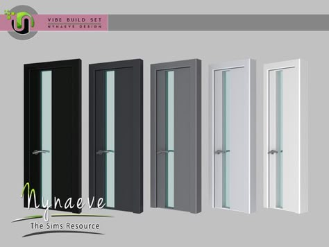 NynaeveDesign's Vibe Door Sims 4 Cc Build Mode Door, Sims 4 Cc Furniture Windows, Ts4 Door Cc, Sims 4 Cc Furniture Living Rooms, Cc Shopping, Sims 4 Tsr, Die Sims 4, Sims Packs, The Sims 4 Pc