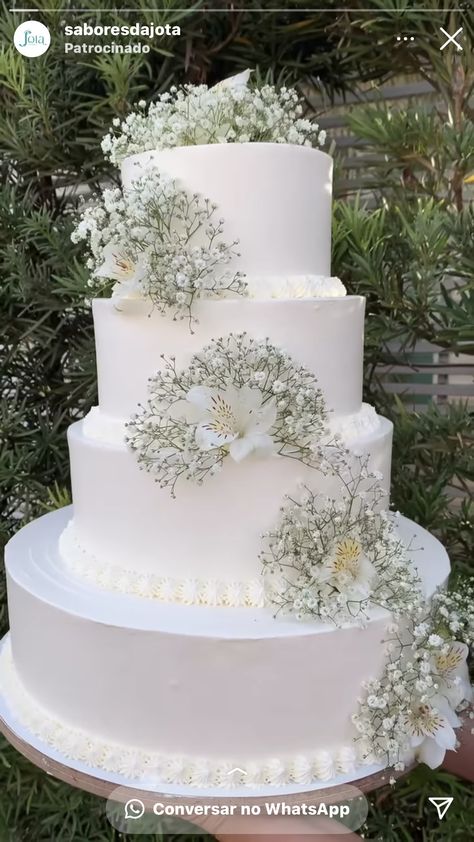 Trendy Wedding Cake, Dream Wedding Cake, Cake Flowers, Simple Wedding Cake, Love Cake, Trendy Wedding, Flower Cake, Minimalist Wedding, African Fashion