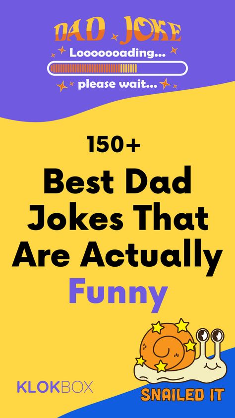 Ready for a laugh? Dive into our latest blog post featuring '150 Best Dad Jokes That Are Actually Funny'! Perfect for family fun, these jokes are guaranteed to bring smiles all around. Check it out and share your favorite dad joke with us! Family Jokes Hilarious, Bad Dad Jokes Hilarious Funny, Funniest Dad Jokes Hilarious, Dad Jokes Hilarious Funny, Dad Jokes For Kids, Dad Jokes Hilarious, Hilarious Dad Jokes, Grandpa Jokes, Funny Dad Jokes