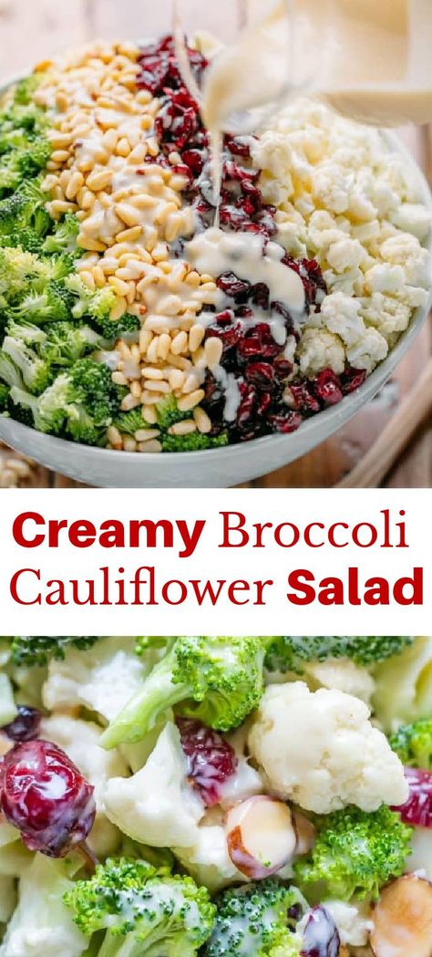 This contains: This Broccoli Cauliflower Salad Recipe literally has only 4 ingredients with a 3-ingredient honey lemon dressing that coats every delicious bite. Brocolli Cauliflower Salad, Brocoli And Cauliflower Salad, Frugal Cleaning, Creamy Broccoli Salad Recipe, Broccoli Cauliflower Salad Recipes, Cauliflower Salad Recipe, Party Salad, Creamy Broccoli Salad, Creamy Salad