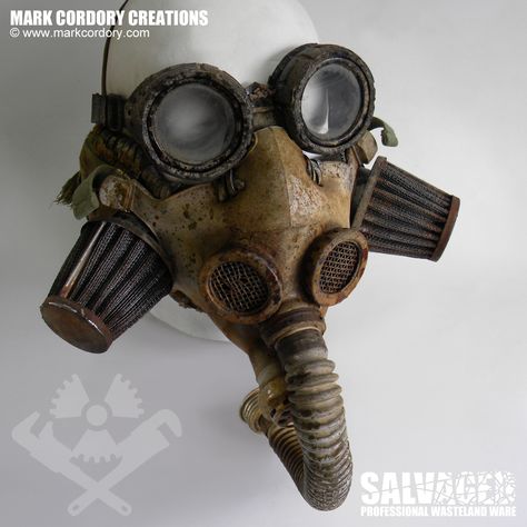 Post Apocalyptic Gas Mask, Fantasy Gas Mask, Sci Fi Gas Mask, Post Apocalyptic Mask, Gas Mask Design, Apocalyptic Mask, Steampunk Gas Mask, Punk Character, Wasteland Warrior