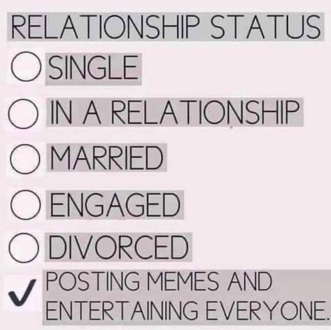 Relationship Status Funny Relationship Status, Status Pictures, Photos Funny, You Had One Job, Facebook Humor, In Memes, Jokes For Kids, Social Networking Sites, Relationship Status