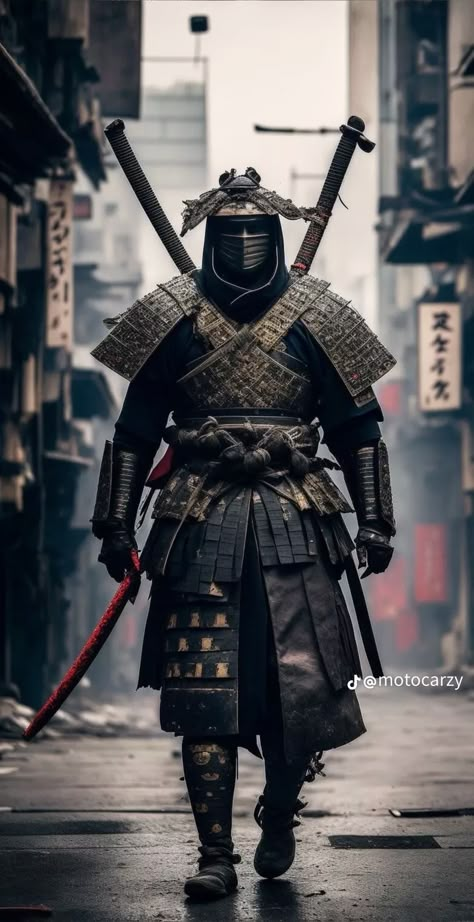 Samurai Uniform, Future Armor, Japanese Art Samurai, Japan Samurai, Wallpaper 8k, Villain Outfits, Samurai Wallpaper, Screen Wallpaper Hd, Ninja Samurai