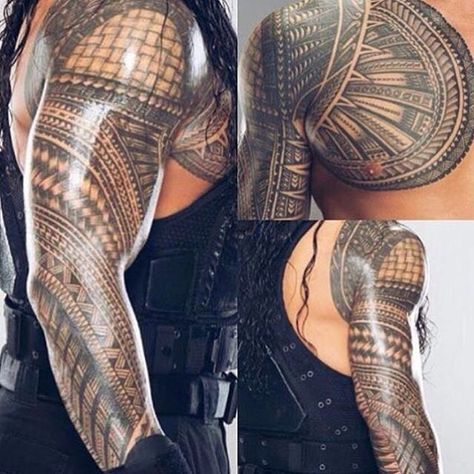 Roman Reigns Roman Reigns Tattoo Stencil, Roman Reigns Tattoo Design, Roman Reings Tattoos Design, Roman Reigns Back Tattoo, Tattoo Gang, Bieber Tattoos, Roman Reigns New Images, Justin Bieber Tattoos, Polynesian Tattoo Sleeve