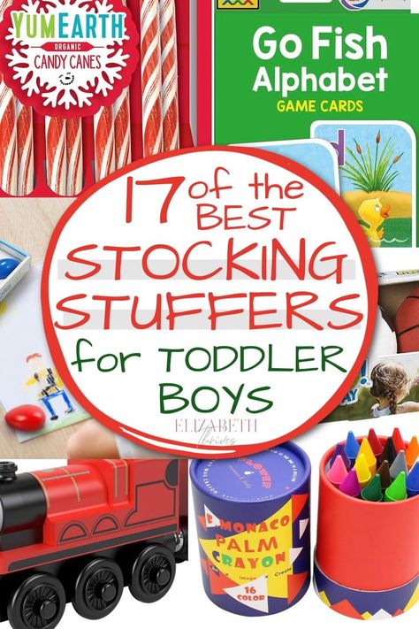 Gifts For Toddler Boys, Sticking Stuffers, Toddler Stocking Stuffers, Stocking Stuffers For Boys, Toddler Boy Toys, Diy Stocking Stuffers, Stocking Stuffer Ideas, Toddler Christmas Gifts, Toddler Boy Gifts