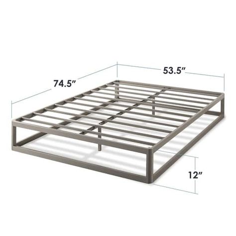 Bed Frame Sizes, Ace Of Base, Metal Platform Bed Frame, Steel Bed Frame, Wood Platform Bed Frame, Steel Bed, Metal Platform Bed, Metal Bed, Bed Slats