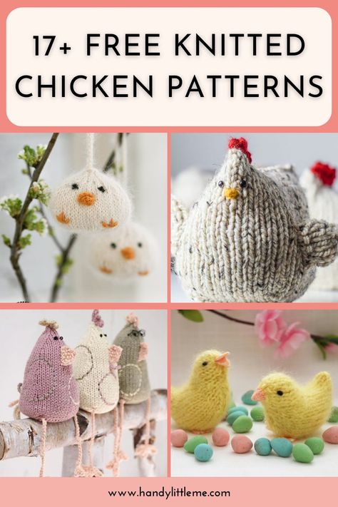 🐔 Dive into Fun with 17+ Free Knitted Chicken Patterns! 🧶 Looking to add some quirky charm to your knitting projects? Explore our collection of over 17 free knitted chicken patterns! Perfect for all skill levels, these adorable designs make great gifts, playful home decor, or cute additions to your craft collection. Get inspired and start knitting your own flock today! #Knitting #FreePatterns #ChickenKnitting #DIYCrafts #HandmadeGifts #KnittersOfInstagram Knitted Easter Crafts, Easter Egg Projects, Penguin Pattern, Chicken Pattern, Easter Chick, Knitting Blogs, Knitting Instructions, Easter Crochet, How To Start Knitting