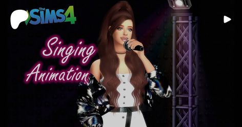 Sims 4 Singing Mod, Sims 4 Cc Singer, Sims 4 Cc Microphone, Sims 4 Cas Animations, Sims 4 Singing Animation, Sims 4 Singing Poses, Sims 4 Music Mod, Sims 4 Microphone, Animation Singing