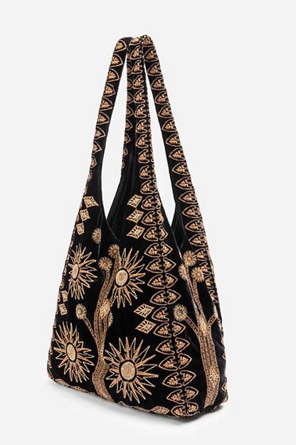 Embroidered Bags And Purses, Boho Bag Outfit, Whimsigoth Bag, Velvet Outfits, Bags Embroidery, Velvet Clothing, Boho Velvet, Boho Womens Clothing, Boho Chic Bags