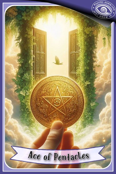 2 Of Pentacles, Ace Of Pentacles Tarot, Ace Of Pentacles, Pentacles Tarot, Tarot Significado, Angel Oracle Cards, Tarot Meanings, Angel Guidance, Financial Abundance