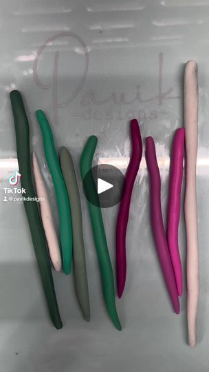 Polymer Clay Patterns Tutorial, Big Jet Plane, Polymer Cane, Homemade Clay, Clay Canes, Clay Stuff, Polymer Beads, Polymer Clay Canes, 10k Views