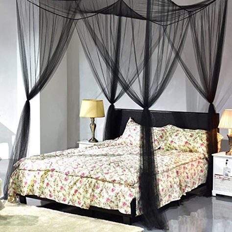 Canopy bed curtains