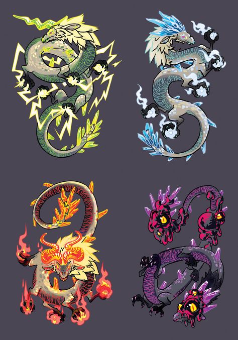 Legend of Zelda Breath of the Wild art > dragons : Farosh, Dinraal, Naydra, & Corrupted Naydra Demon Dragon Zelda, Naydra Dragon, Celestial Dragons, Celestial Creatures, Celestial Dragon, Dragon Ideas, Zelda Tattoo, Anthro Art, Botw Zelda