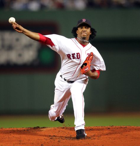 Pedro Pedro Martinez, Mlb The Show, Red Sox Nation, England Sports, Baseball Pitcher, Red Socks Fan, Red Sox Baseball, Baseball Socks, Boston Strong