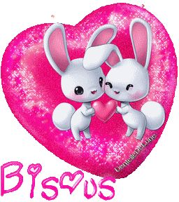 Gif animé Bisous avec mignon couple de lapins - les gifs animés de dentelledelune Anime Bisou, Calin Gif, Love Heart Images, I Love You Pictures, Big Cats Art, Happy Friendship Day, Tatty Teddy, Cat Art, Hello Kitty