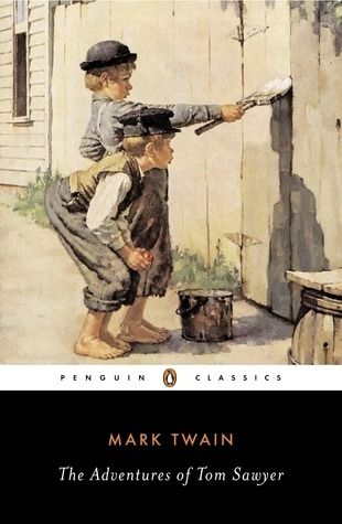 The Adventures of Tom Sawyer by Mark Twain | Goodreads Tom Sawyer Book, High School Reading List, American Fiction, The Adventures Of Tom Sawyer, High School Reading, Adventures Of Tom Sawyer, Adventures Of Huckleberry Finn, Books Everyone Should Read, Huckleberry Finn