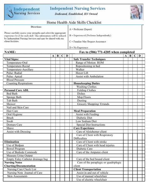 Home Health Aide Skills Checklist - haspi Normal Heart Rate, Foley Catheter, Strong Names, Caregiver Resources, Home Health Aide, Emergency Medical Services, Notes Journal, Good Sources Of Protein, Chest Pain