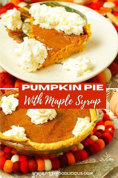 is the perfect pumpkin pie recipe for celebrating Thanksgiving and Christmas. This easy pumpkin pie recipe is made with pumpkin puree, maple syrup, heavy cream, fresh ginger, nutmeg, and pumpkin spice and tastes like a delicious pumpkin custard pie. The best part is, that it uses less sugar than traditional pumpkin pie, but tastes just as good!   Save time and make this delicious recipe with these  recommended ready made pie crusts that Amazon reviewers swear by!   this … Maple Pumpk… Pumpkin Maple Pie, Pumpkin Pie Using Fresh Pumpkin Puree, Pumpkin Pie With Maple Syrup, Maple Syrup Pumpkin Pie, Pumpkin Pie With Heavy Cream, Pumpkin Pie Recipe Maple Syrup, Pumpkin Pie Recipe With Maple Syrup, Maple Pumpkin Pie Recipe, Carnivore Desserts