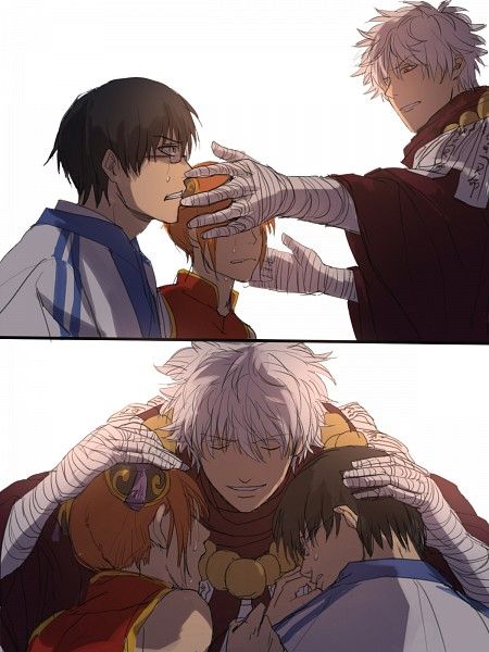 The bonds we have Gintama Funny, Gintama Wallpaper, Comedy Anime, Gin Tama, Fanarts Anime, All Anime, Anime Fanart, Anime Images, Manga Art