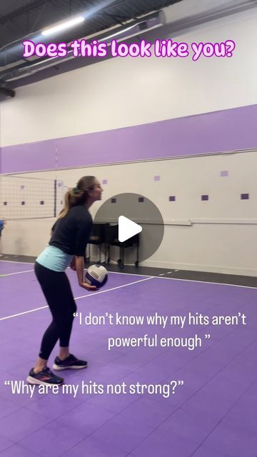 BlockOut Volleyball Academy on Instagram: "How to gain power in your swing!💪  #blockoutacademy #volleyball #academy #work #drill #train #training #push #set #setting #setter #practice #gm #bhamnow #huntsville #alabama #montgomery #atlanta #homewoodal #birminghamal #volleygirls #volei #voleibol #volley" Beginner Passing Drills Volleyball, Middle Blocker Volleyball Drills, Communication Drills For Volleyball, Varsity Volleyball Drills, Volleyball Digging Drills, Volleyball Passing Drills, Volleyball Team Bonding, Kids Volleyball, Passing Drills