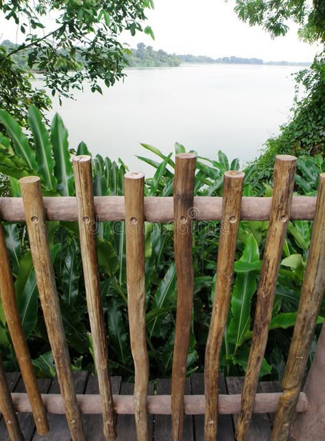 Rustic Cedar Fence, Drift Wood Fence, Log Fence Ideas Diy, Scrap Wood Fence, Rustic Wood Fence Ideas, Natural Fence Ideas, Natural Wood Fence, Homemade Fence, Natural Fencing