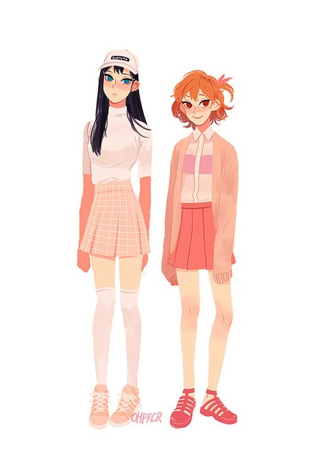 ohprcr:Outfit ref X. X. X. X #kageyama #genderbend #hinata #haikyuu #followback #colors #F4F Haikyuu Genderbend, Anime W, Volleyball Anime, Wow Art, Sports Anime, Little Mix, Haikyuu Anime, Pretty Little Liars, Anime Comics