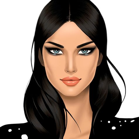 Digital Art Programs, Jason Brooks, Transférer Des Photos, Fashion Illustration Face, Fashion Model Sketch, Digital Portrait Illustration, Face Illustration, Lifestyle Illustration, Fashion Illustration Sketches