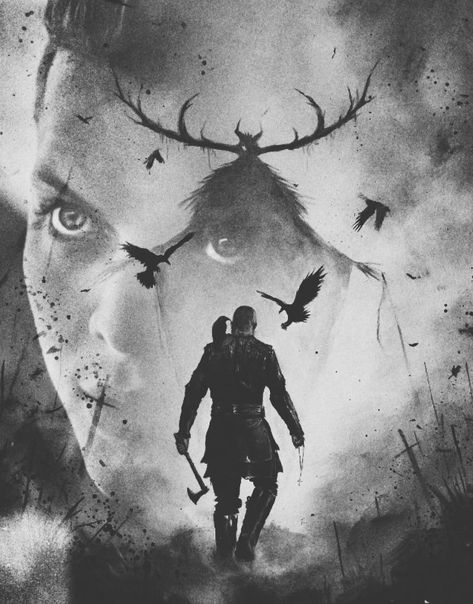 Alex Høgh Andersen as Ivar the Boneless (with Travis Fimmel as Ragnar Lothbrok) in Vikings - My Edit Ivar The Boneless Tattoo, Ragnar Lothbrok Tattoo, Ivar Vikings, Alex Høgh Andersen, Vikings Tattoo, Ivar The Boneless, Alex Høgh, Pretty Hand Tattoos, Travis Fimmel